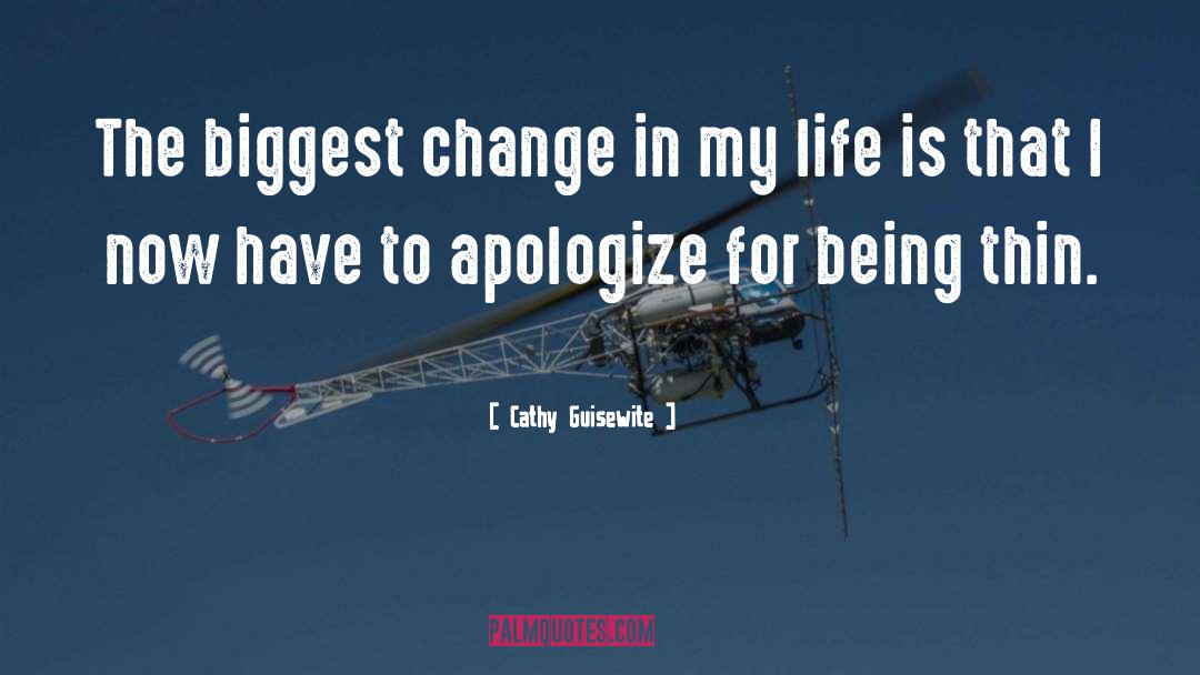 Apologizing quotes by Cathy Guisewite