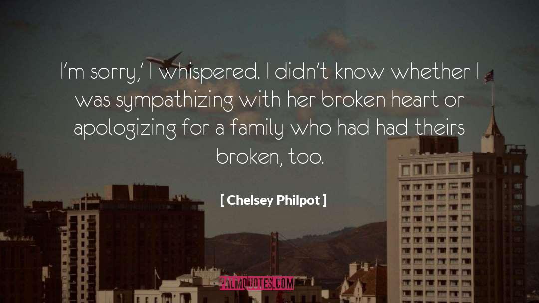 Apologizing quotes by Chelsey Philpot