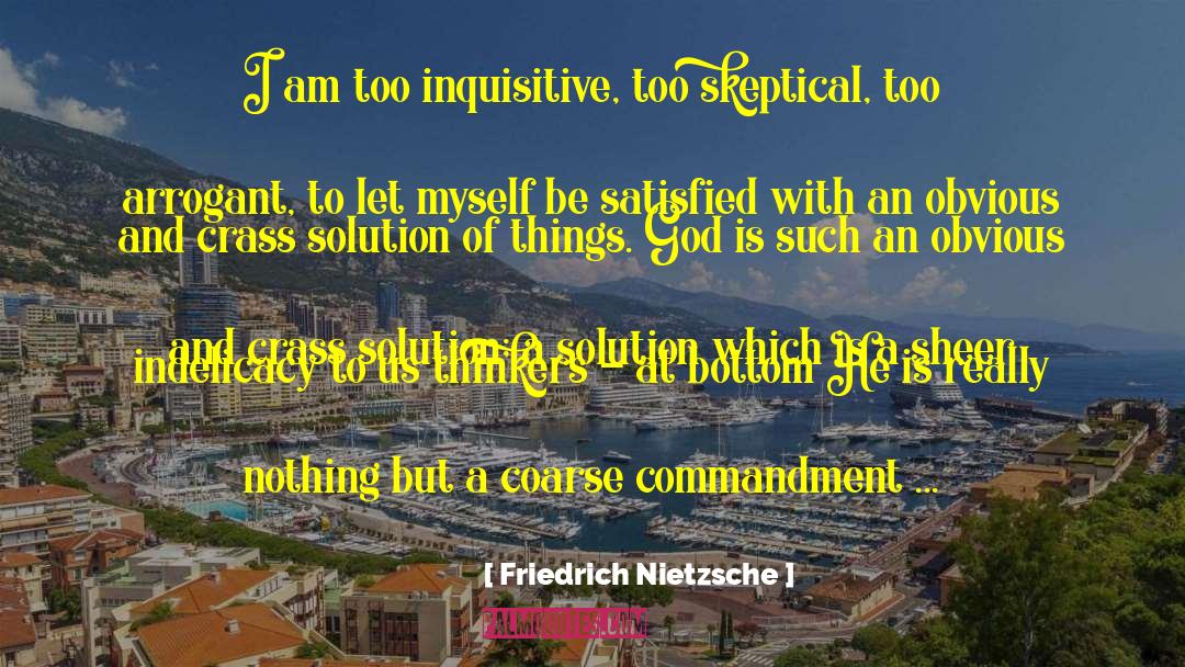Apologizing To God quotes by Friedrich Nietzsche