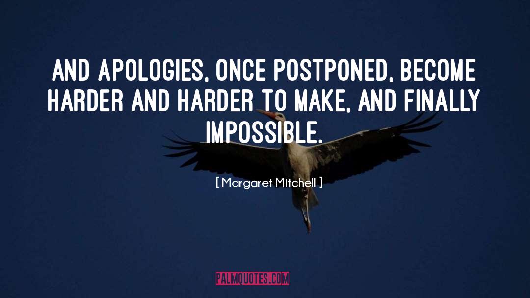 Apology quotes by Margaret Mitchell