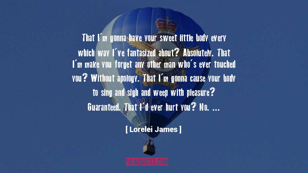 Apology quotes by Lorelei James