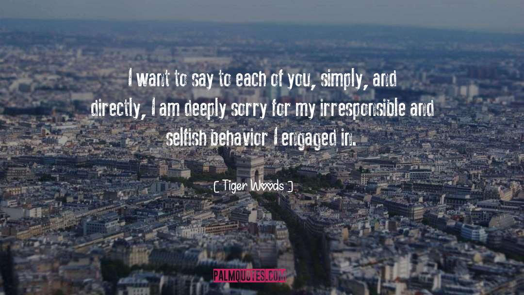 Apology quotes by Tiger Woods