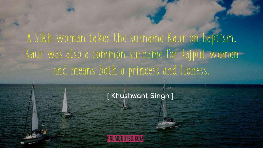 Aposhian Surname quotes by Khushwant Singh