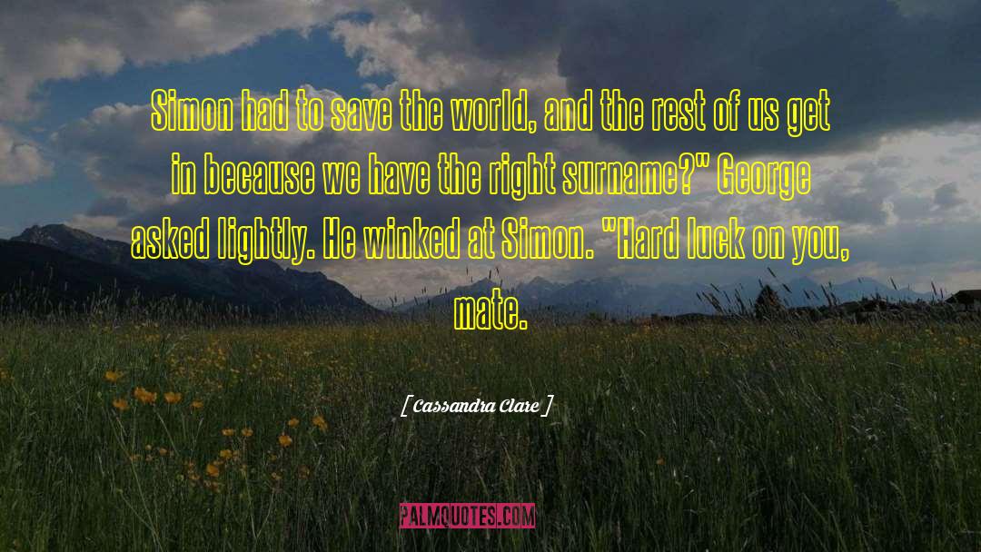 Aposhian Surname quotes by Cassandra Clare