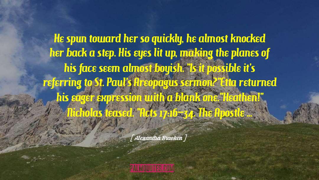 Apostle Paul quotes by Alexandra Bracken
