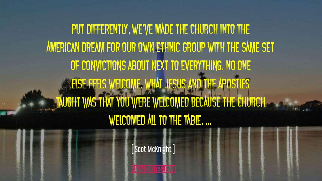 Apostles quotes by Scot McKnight
