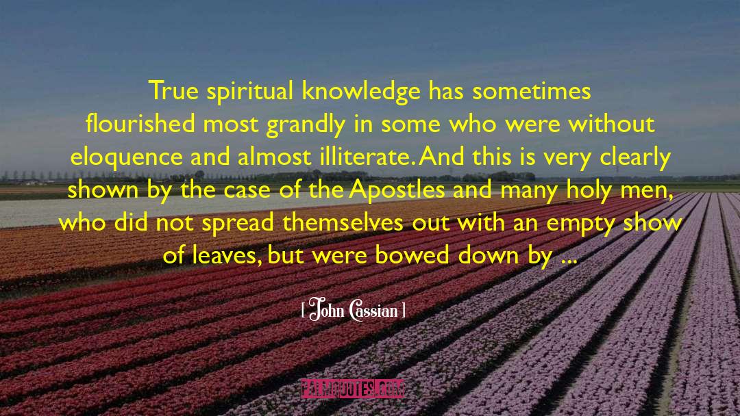 Apostles quotes by John Cassian