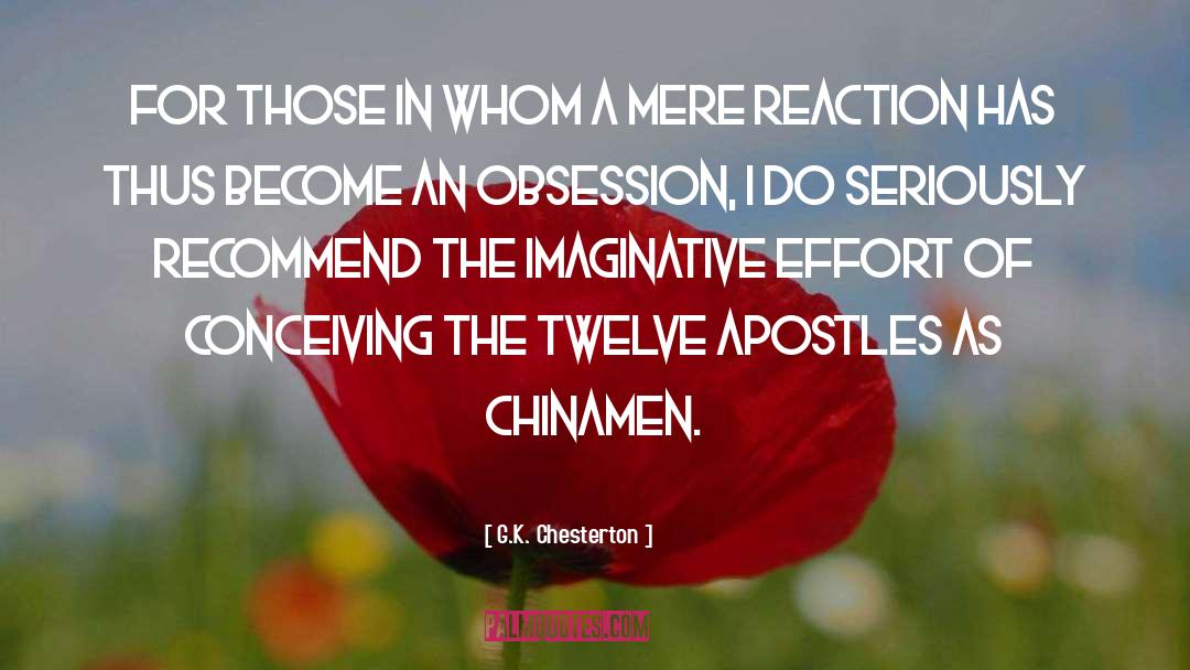 Apostles quotes by G.K. Chesterton