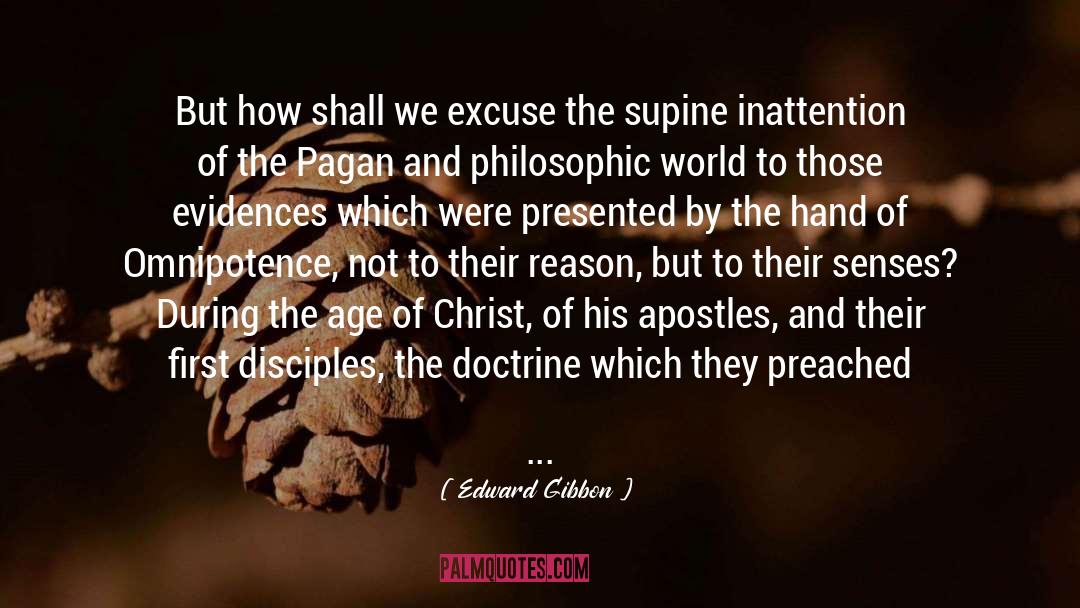 Apostles quotes by Edward Gibbon