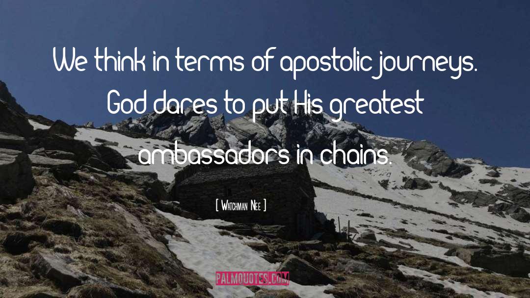 Apostolic quotes by Watchman Nee