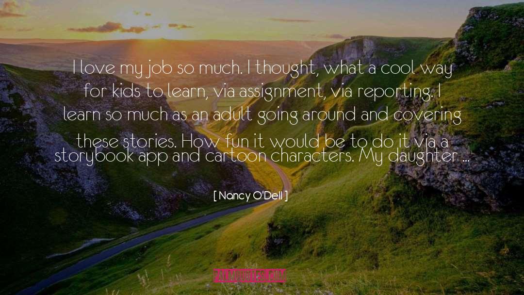 App quotes by Nancy O'Dell