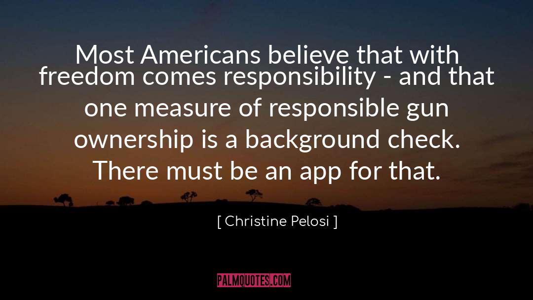 App quotes by Christine Pelosi