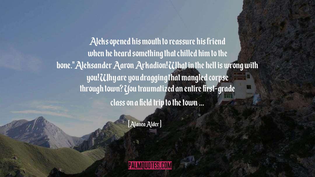 Appalachain Trail Mountaints quotes by Alanea Alder