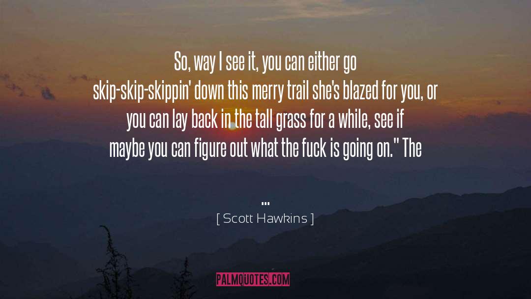Appalachain Trail quotes by Scott Hawkins