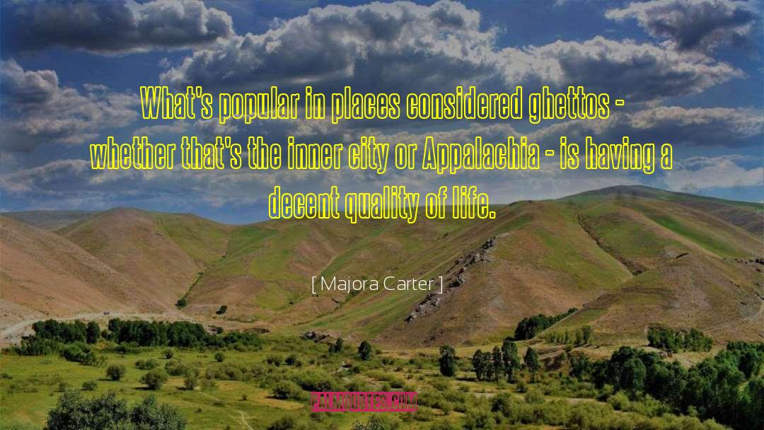 Appalachia quotes by Majora Carter