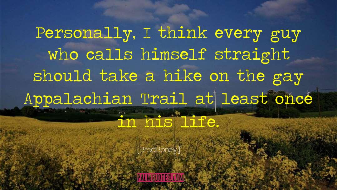 Appalachian Trail quotes by Brad Boney