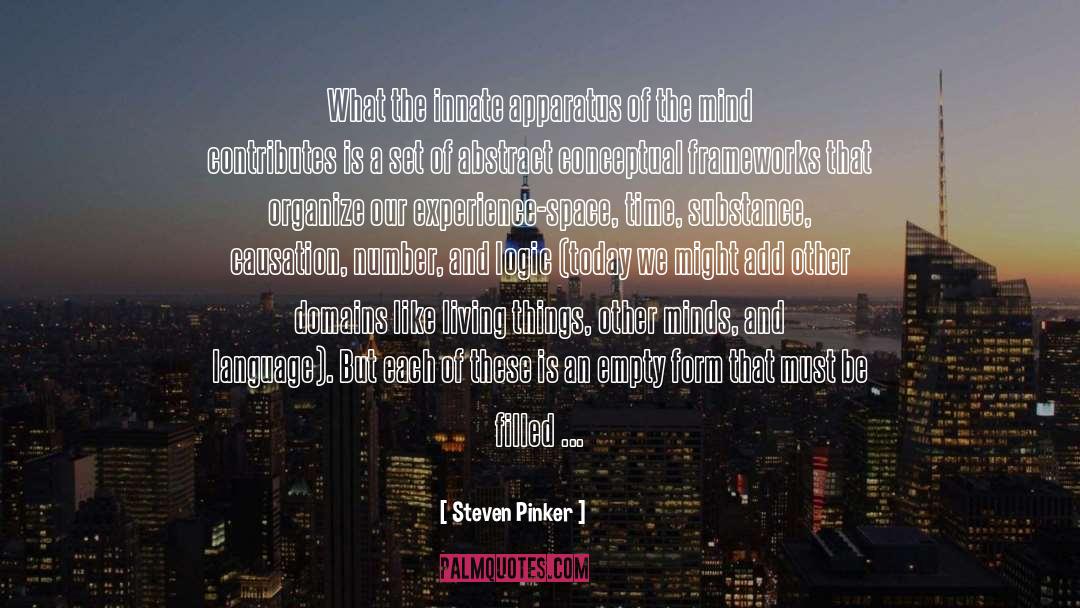 Apparatus quotes by Steven Pinker