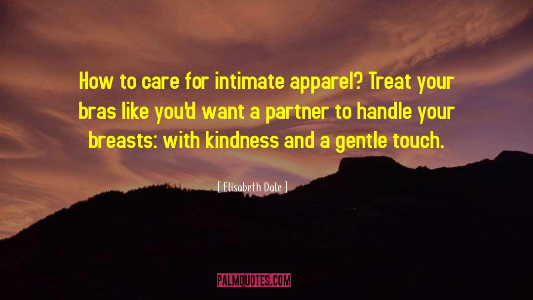 Apparel quotes by Elisabeth Dale