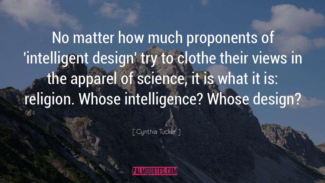 Apparel quotes by Cynthia Tucker
