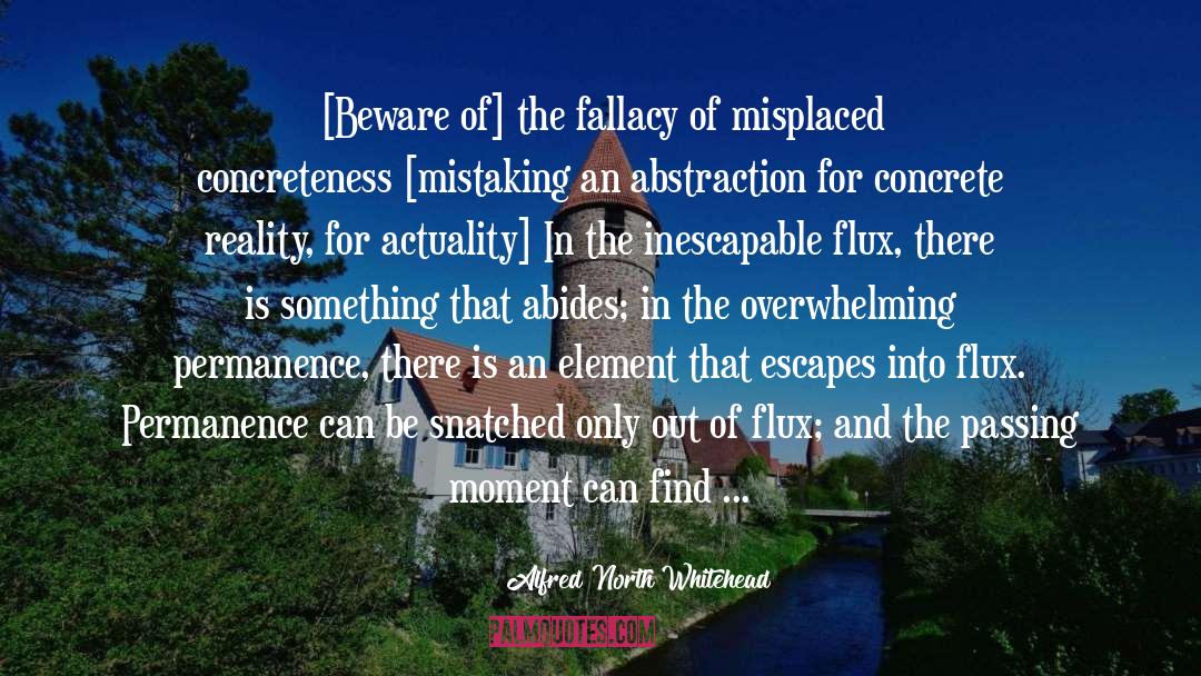 Appeal To Nature Fallacy quotes by Alfred North Whitehead