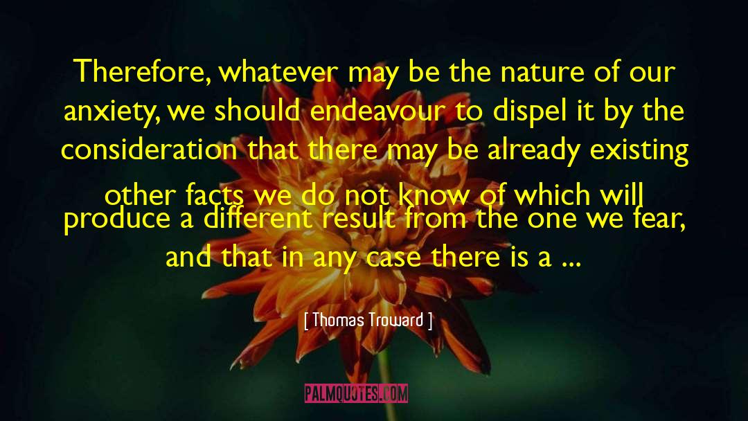 Appeal To Nature Fallacy quotes by Thomas Troward