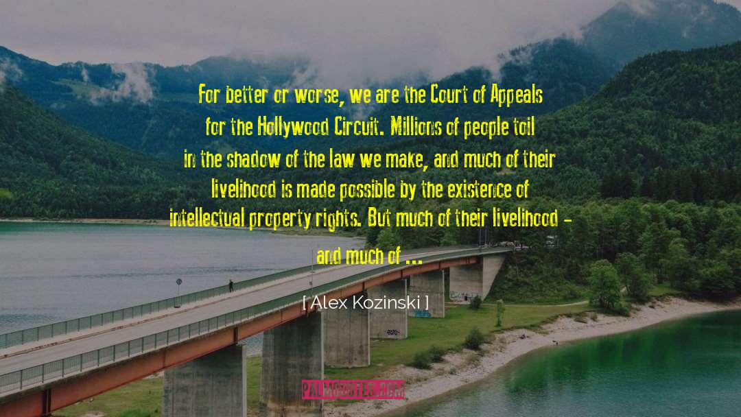 Appeals quotes by Alex Kozinski