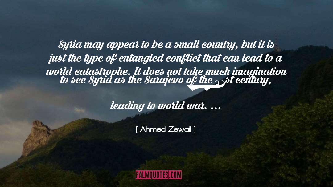 Appear quotes by Ahmed Zewail