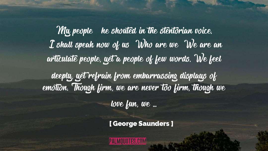 Appear Simile quotes by George Saunders