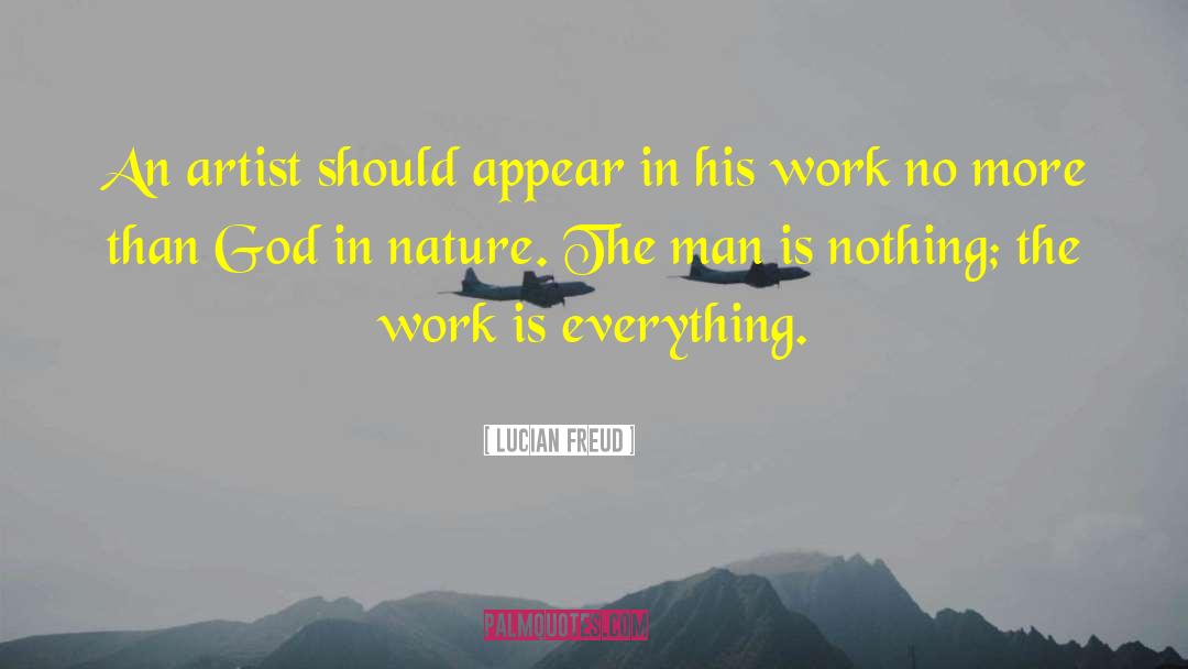 Appear Strong quotes by Lucian Freud