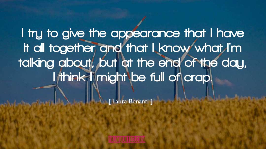 Appearance quotes by Laura Benanti