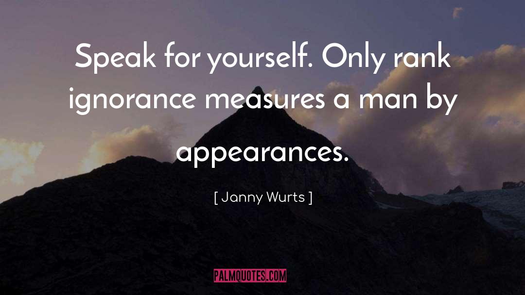 Appearances quotes by Janny Wurts