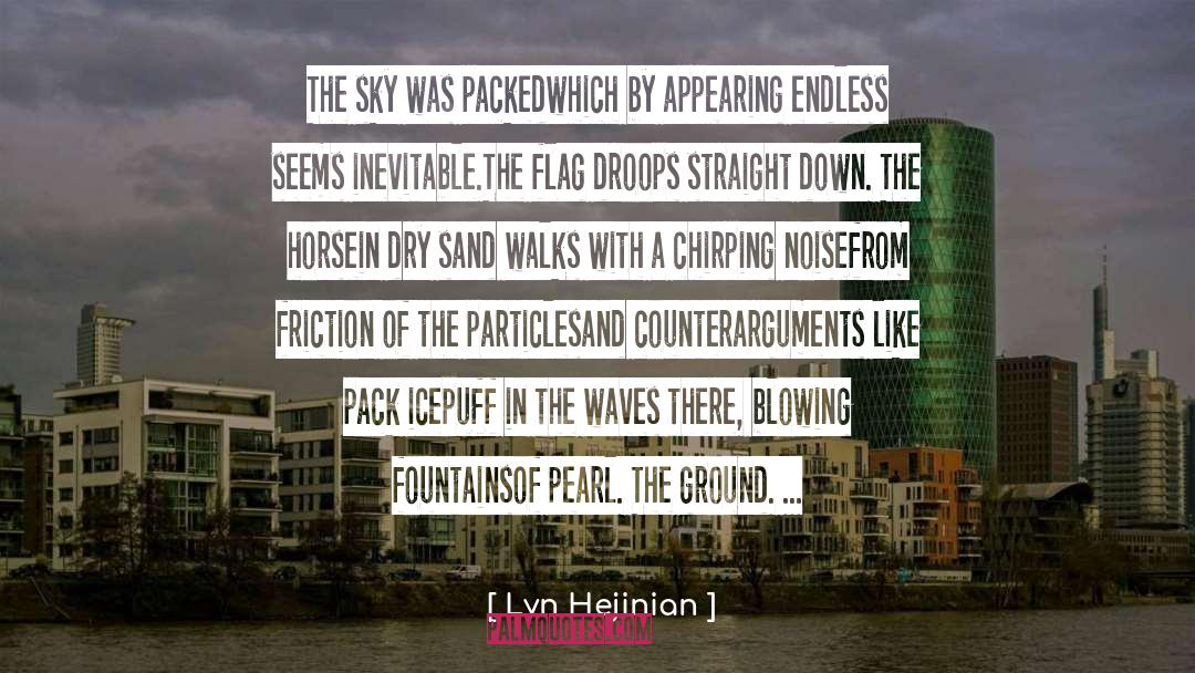 Appearing quotes by Lyn Hejinian