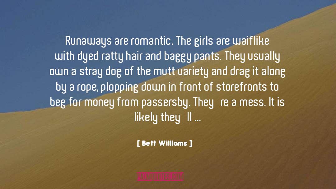 Appearing quotes by Bett Williams