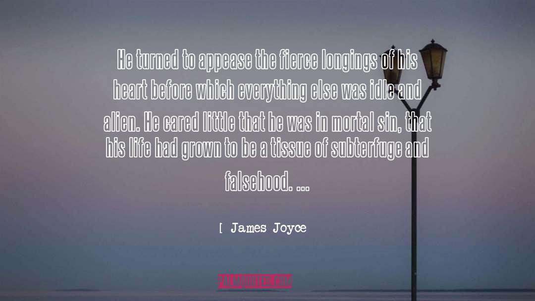 Appease quotes by James Joyce