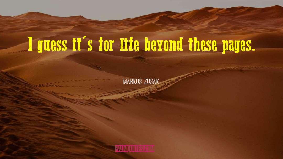 Appetite For Life quotes by Markus Zusak