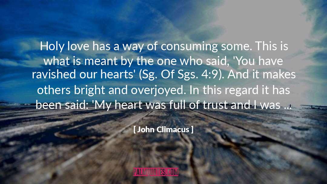 Appetite For Love quotes by John Climacus