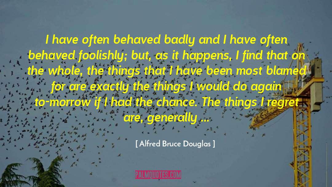 Applauds quotes by Alfred Bruce Douglas