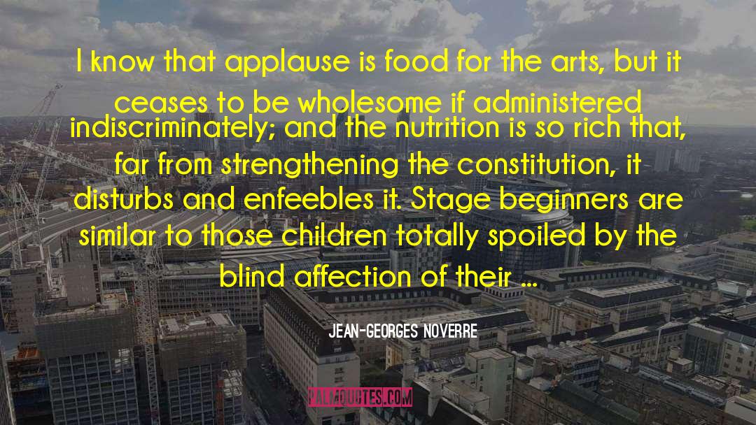 Applause quotes by Jean-Georges Noverre