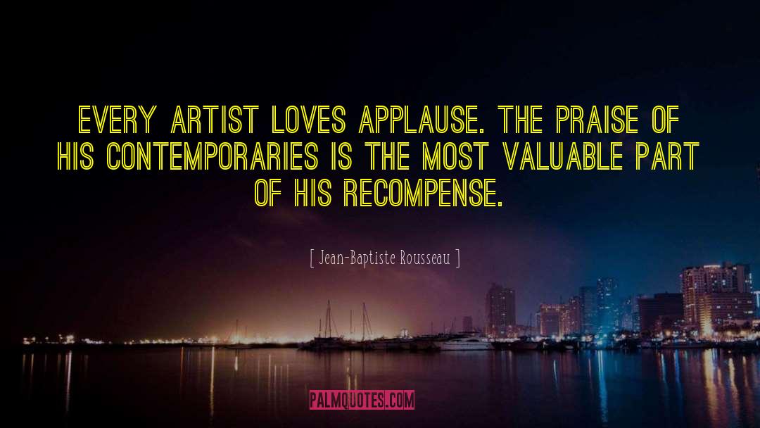 Applause quotes by Jean-Baptiste Rousseau