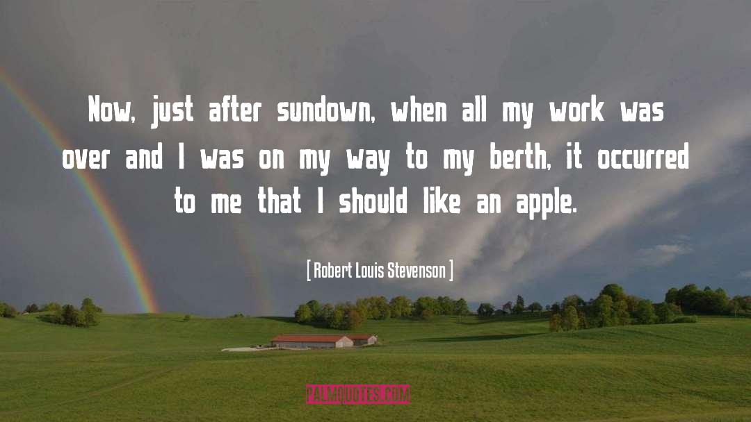 Apple Cider quotes by Robert Louis Stevenson