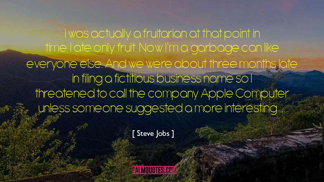 Apple Computer quotes by Steve Jobs