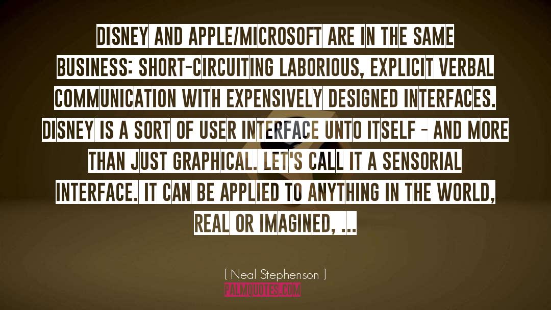 Apple Computer quotes by Neal Stephenson