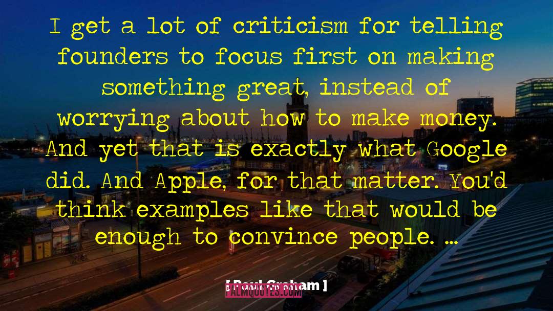 Apple Founder quotes by Paul Graham