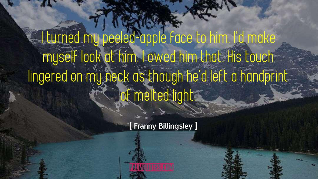 Apple Inc quotes by Franny Billingsley