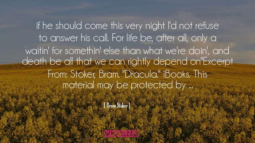 Apple Kitchen quotes by Bram Stoker