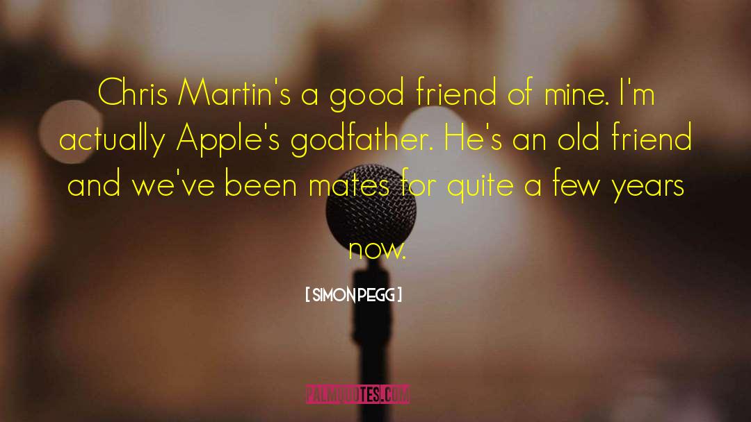 Apple Kitchen quotes by Simon Pegg