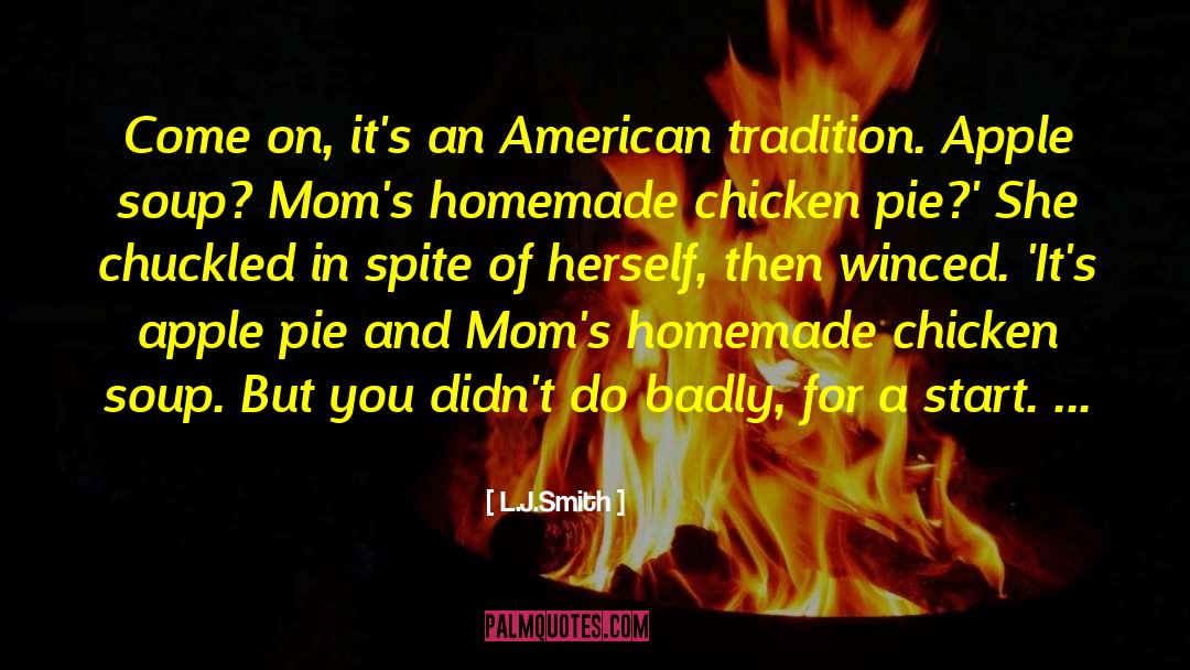 Apple Pie Boy quotes by L.J.Smith