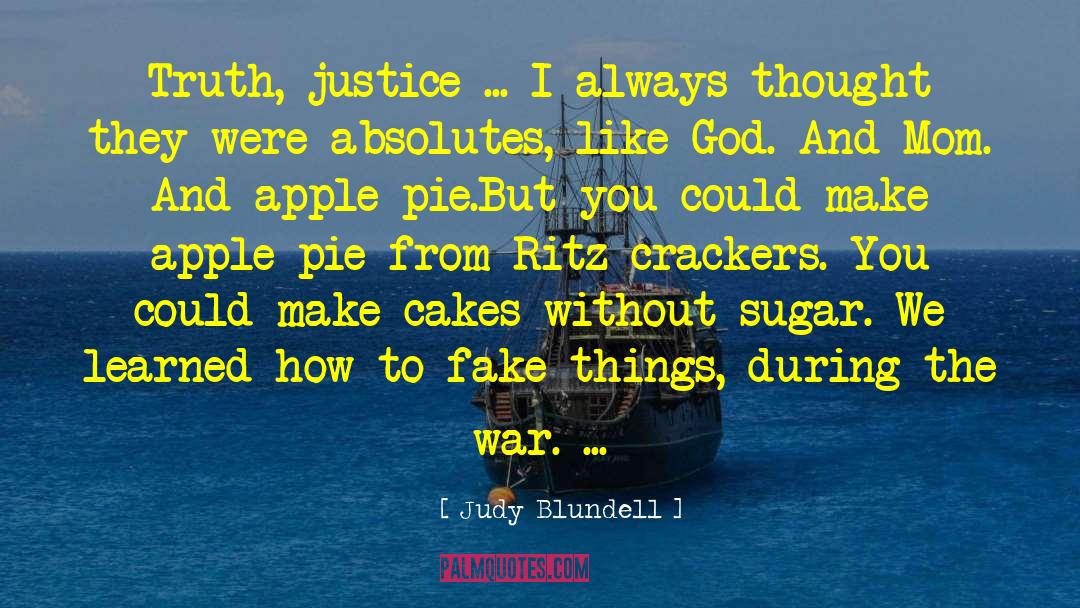 Apple Pie quotes by Judy Blundell
