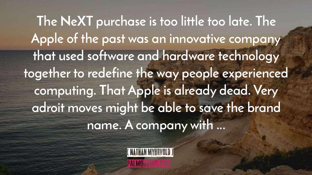 Apple Samsung quotes by Nathan Myhrvold