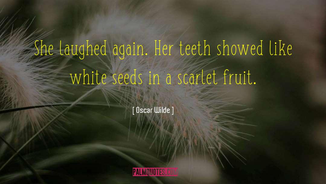 Apple Seeds quotes by Oscar Wilde